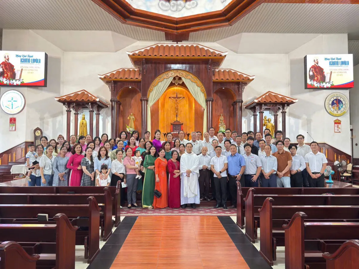 CỘNG ĐOÀN ĐỒNG HƯƠNG MIỀN NAM MỪNG LỄ THÁNH INHAXIÔ – QUAN THẦY GIÁO XỨ
