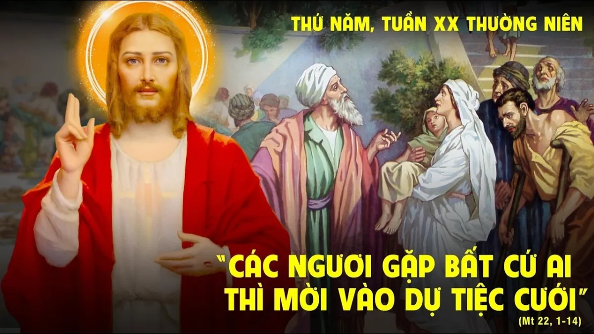 LỜI CHÚA NGÀY 20 - 8 THỨ 5 TUẦN 20 THƯỜNG NIÊN. PM.CAO HUY HOÀNG, ĐỨC TRỌNG