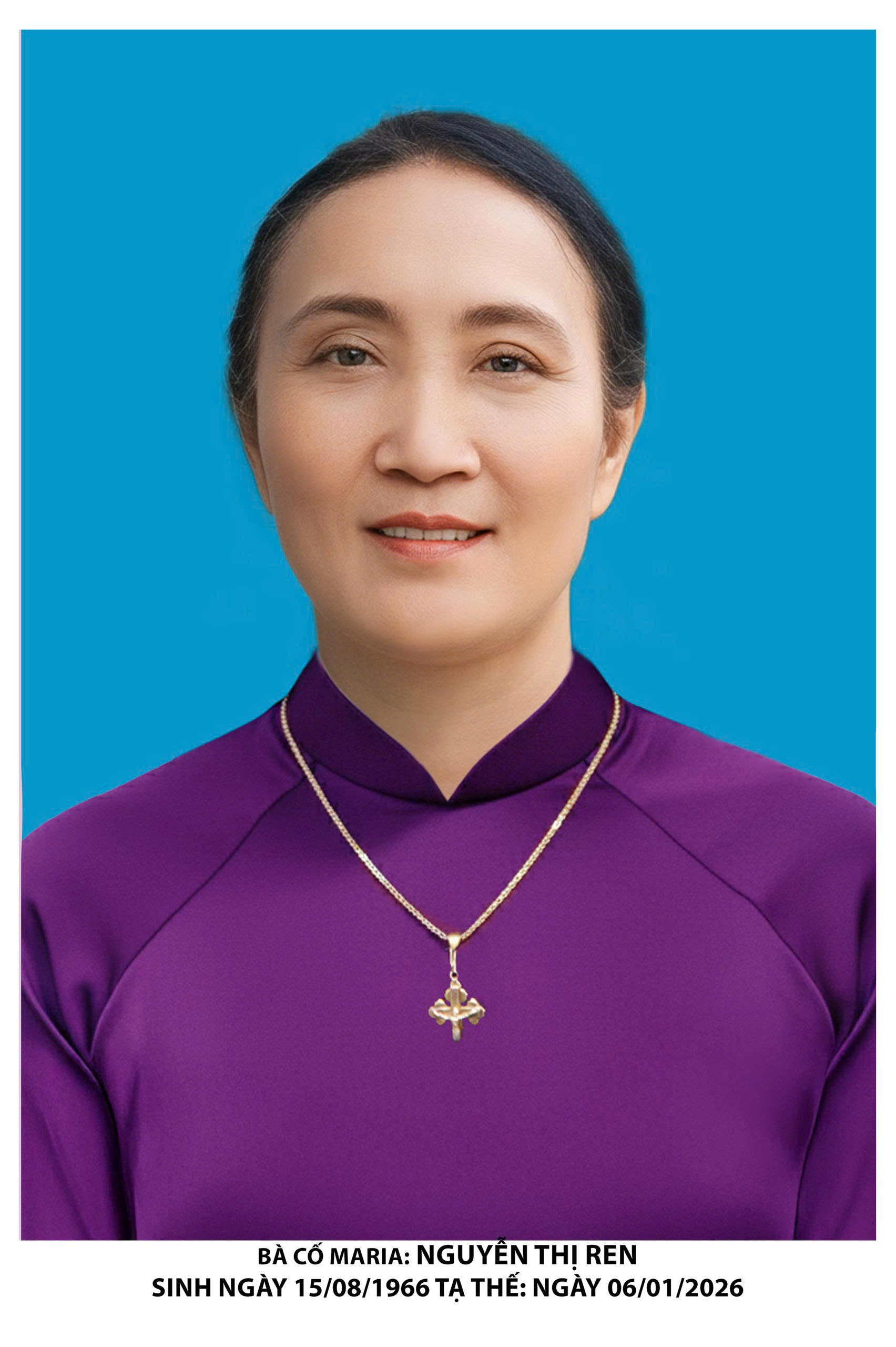 CÁO PHÓ:  BÀ CỐ MARIA NGUYỄN THỊ REN